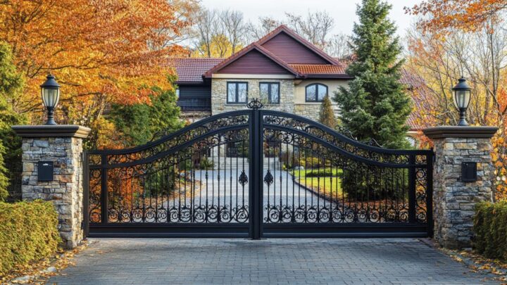 Les differents types de portails pour sa maison : solutions sur mesure pour terrains complexes